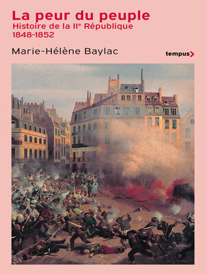 cover image of La peur du peuple (Prix Guerres et Paix 2022)